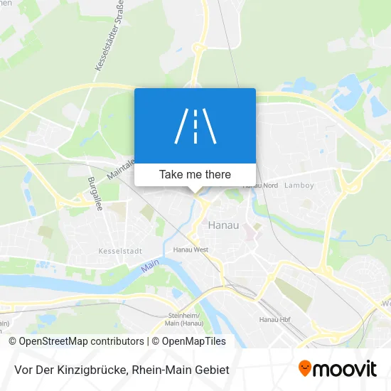 Карта Vor Der Kinzigbrücke