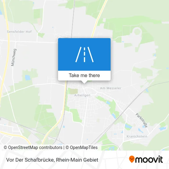 Карта Vor Der Schafbrücke