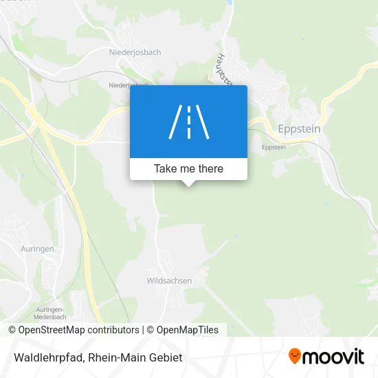 Карта Waldlehrpfad