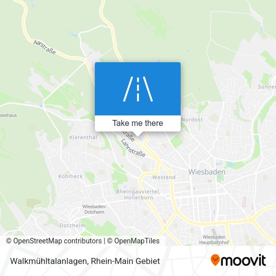 Walkmühltalanlagen map