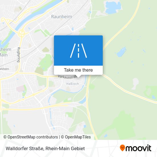 Walldorfer Straße map
