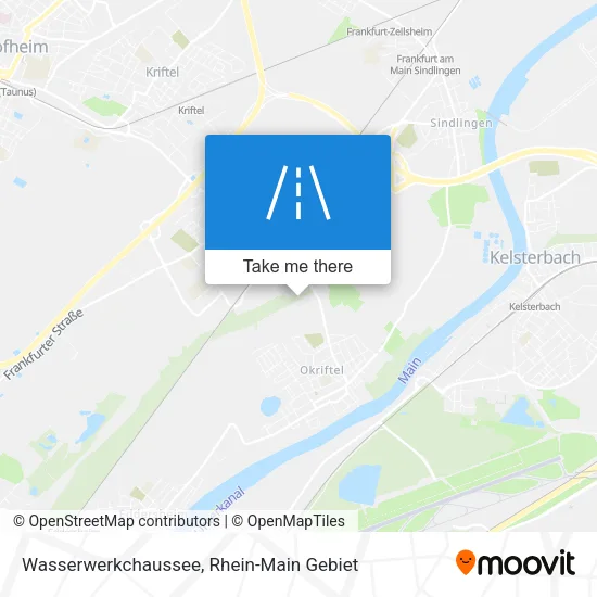 Карта Wasserwerkchaussee
