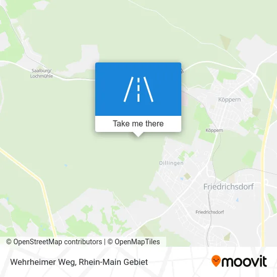 Карта Wehrheimer Weg