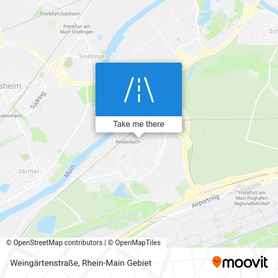 Карта Weingärtenstraße