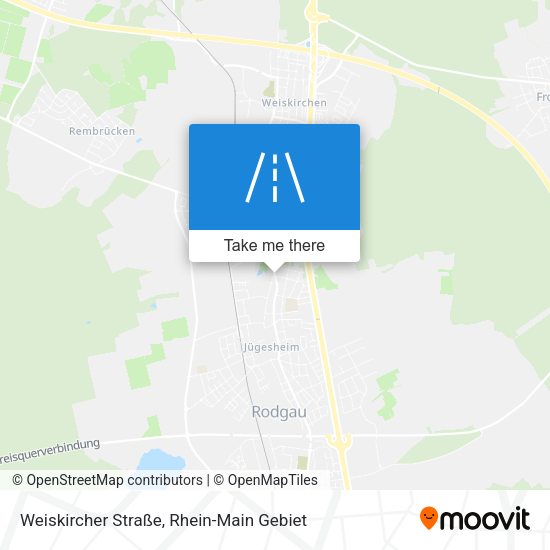 Weiskircher Straße map