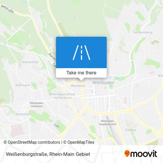 Weißenburgstraße map