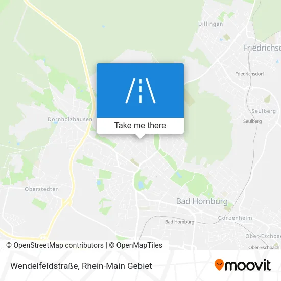Карта Wendelfeldstraße