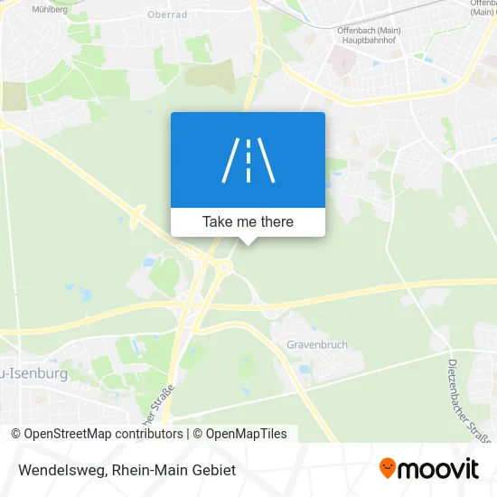 Карта Wendelsweg