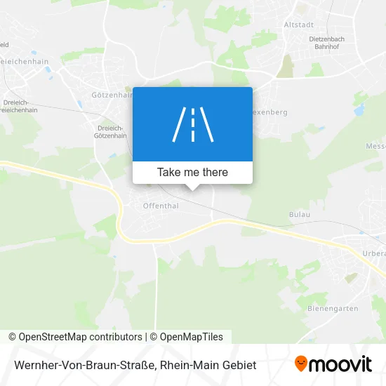 Wernher-Von-Braun-Straße map