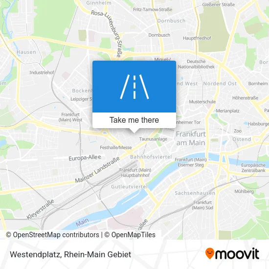 Карта Westendplatz