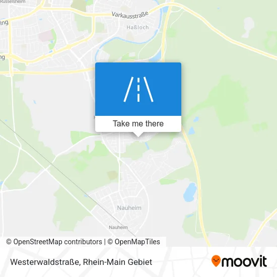 Карта Westerwaldstraße