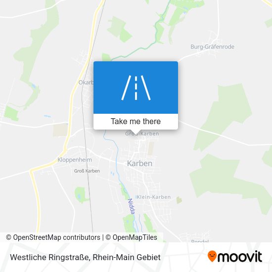 Westliche Ringstraße map