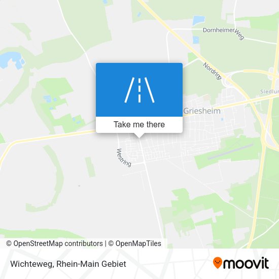 Карта Wichteweg