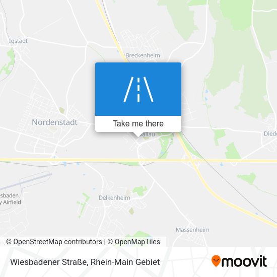 Wiesbadener Straße map