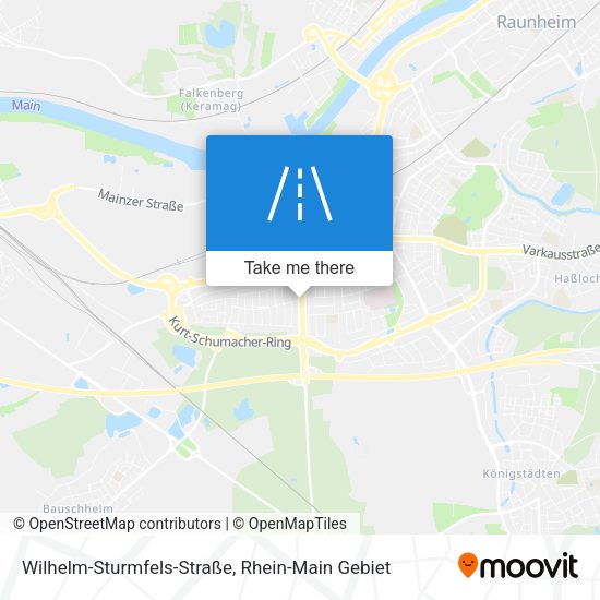Wilhelm-Sturmfels-Straße map