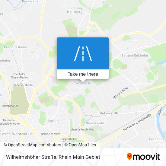 Wilhelmshöher Straße map
