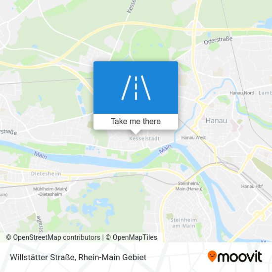 Willstätter Straße map