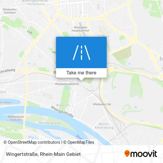 Wingertstraße map