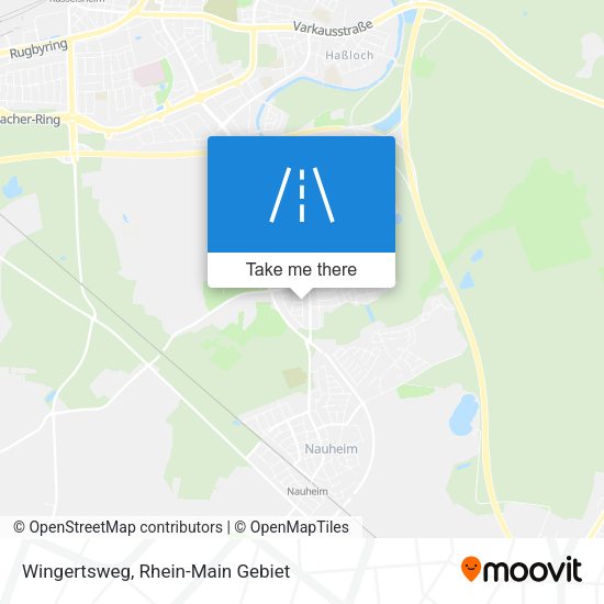 Wingertsweg map