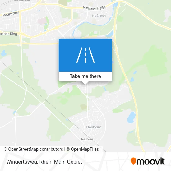 Карта Wingertsweg