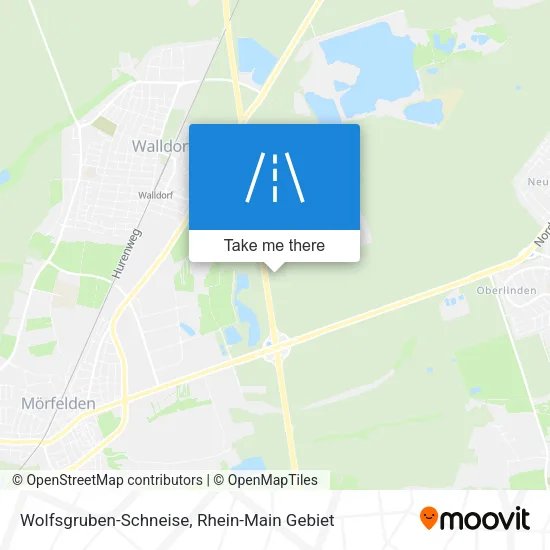 Карта Wolfsgruben-Schneise