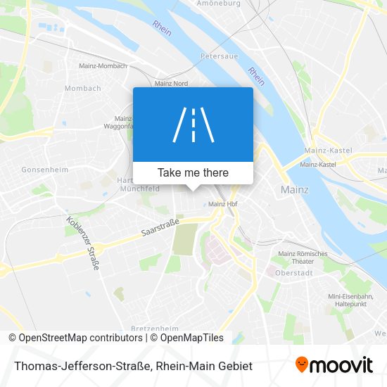 Thomas-Jefferson-Straße map