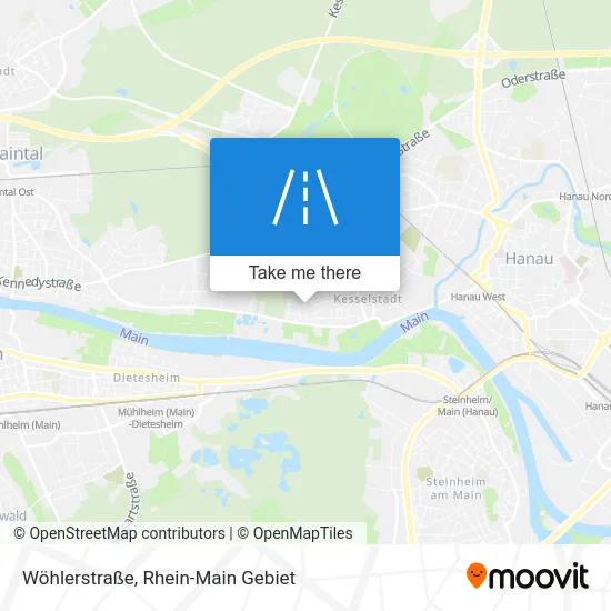 Карта Wöhlerstraße
