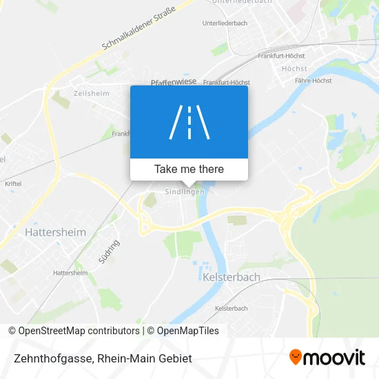 Карта Zehnthofgasse