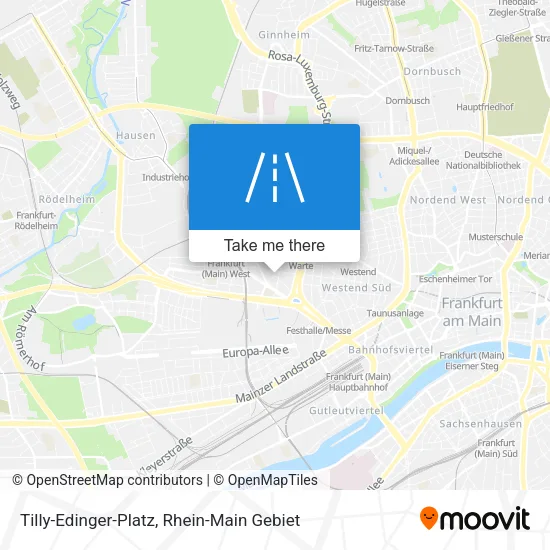 Карта Tilly-Edinger-Platz