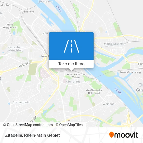 Карта Zitadelle