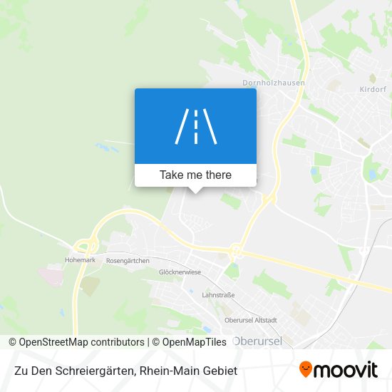 Zu Den Schreiergärten map