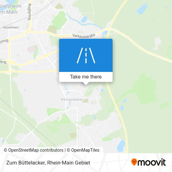 Карта Zum Büttelacker