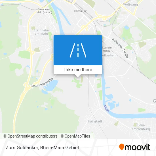 Карта Zum Goldacker