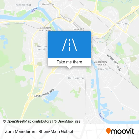 Карта Zum Maindamm