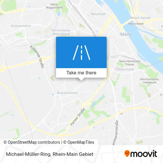 Карта Michael-Müller-Ring