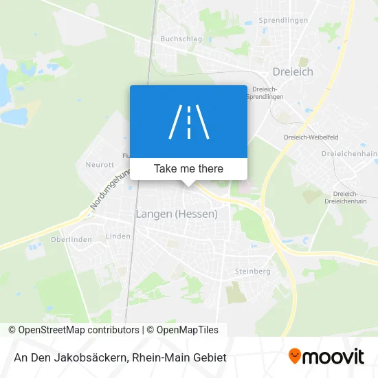 Карта An Den Jakobsäckern