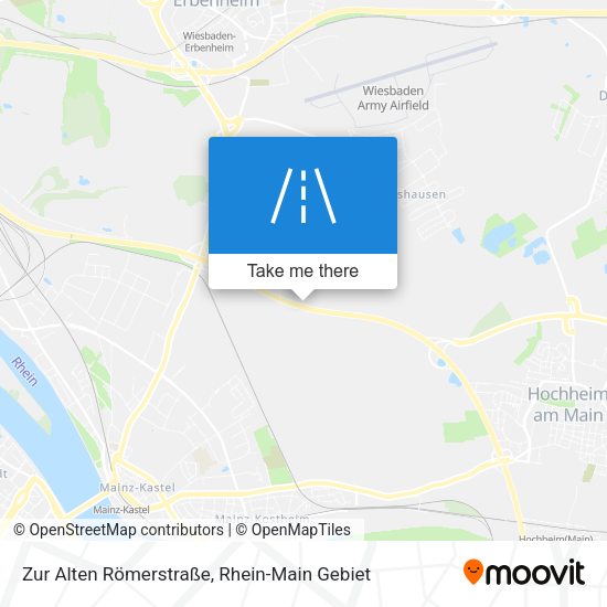 Zur Alten Römerstraße map