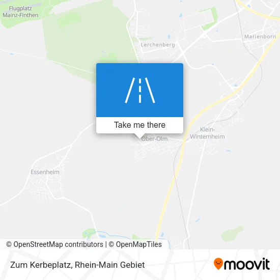 Карта Zum Kerbeplatz