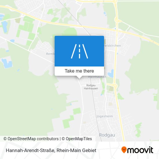 Hannah-Arendt-Straße map