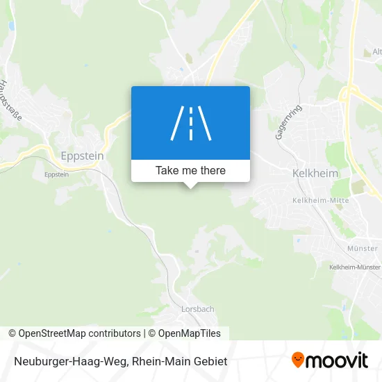 Карта Neuburger-Haag-Weg