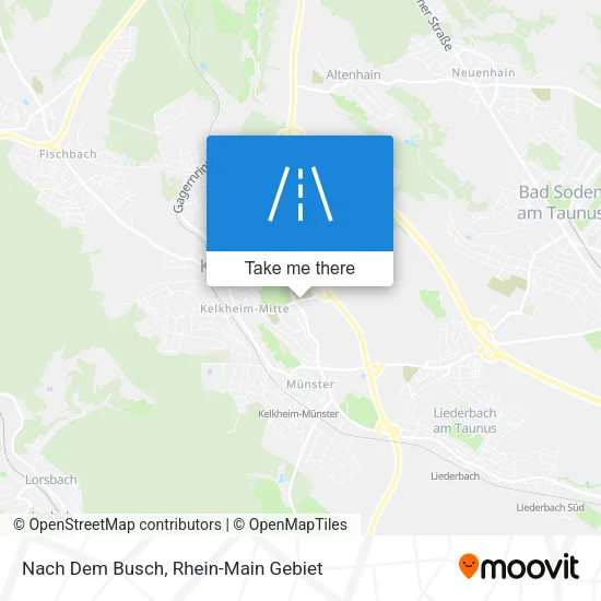 Карта Nach Dem Busch