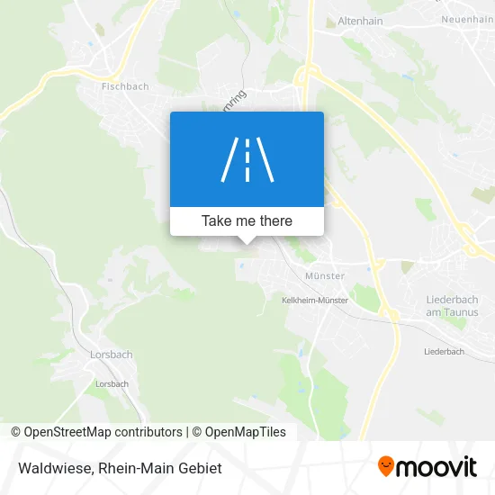 Карта Waldwiese
