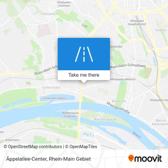 Карта Äppelallee-Center