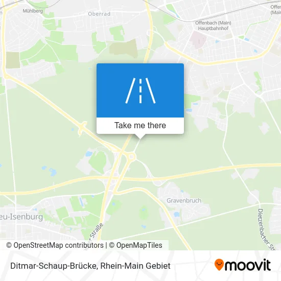 Карта Ditmar-Schaup-Brücke