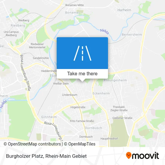 Карта Burgholzer Platz