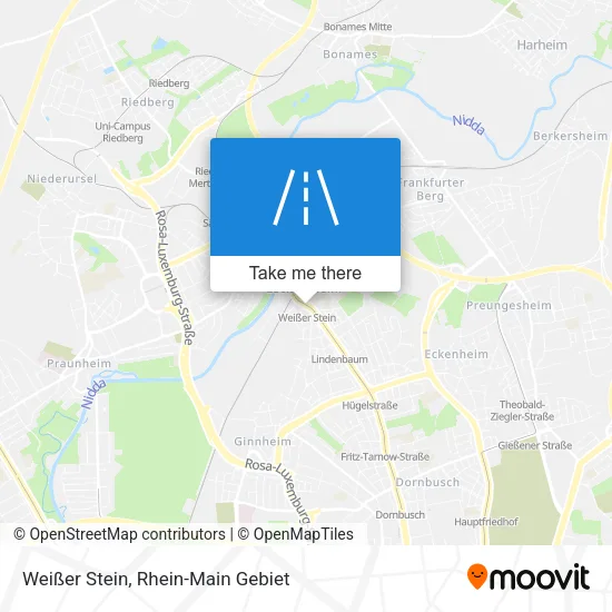 Карта Weißer Stein