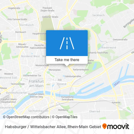 Карта Habsburger / Wittelsbacher Allee