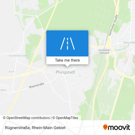 Карта Rügnerstraße