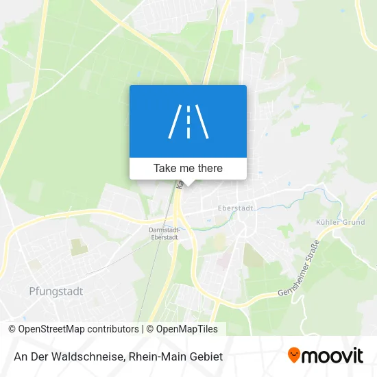 Карта An Der Waldschneise