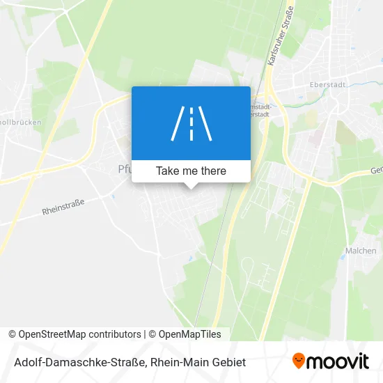 Карта Adolf-Damaschke-Straße